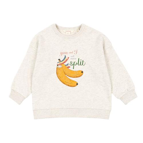 Konges Sløjd GOTS Loupy Lou Sweatshirt Off White Melange |  | 7-8 years