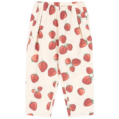 Konges Sløjd GOTS Fen Bukser Fragola 3 Y  Creme  3 år  kvinde