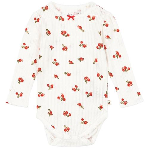 Konges Sløjd GOTS Minnie Langærmet Body Rose Red | Lyserød | 6 months