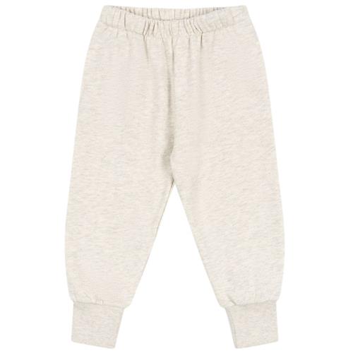 Konges Sløjd GOTS Loupy Lou Joggingbukser Off White Melange 2 Y  Creme  2 år  Unisex