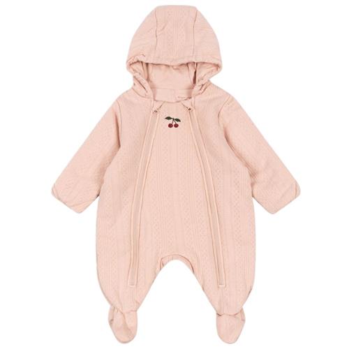 Konges Sløjd Minna Polstret Onesie Cameo Rose 6 months  Lyserød  6 måneder  kvinde