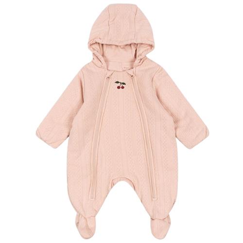 Konges Sløjd Minna Polstret Onesie Cameo Rose | Lyserød | 6 months