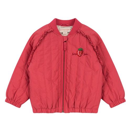 Konges Sløjd Juno Sparkle Bomberjakke Raspberry Wine 18 months  Rød  18 måneder  kvinde