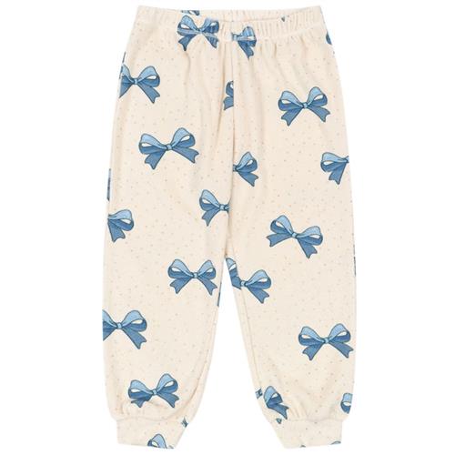 Konges Sløjd GOTS Itty Joggingbukser Bowie Blue Gold 3 Y  Creme  3 år  kvinde