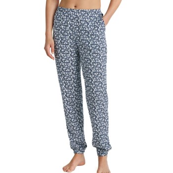 Calida Favourites Sleep Pants Marineblå bomuld Large Dame