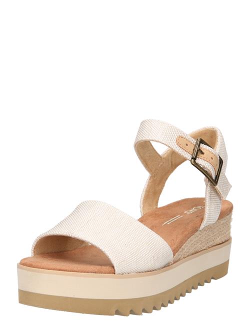 TOMS Sandaler med rem 'DIANA'  beige / creme