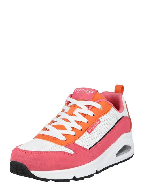 Se SKECHERS Sneaker low  orange / pink / hvid ved About You