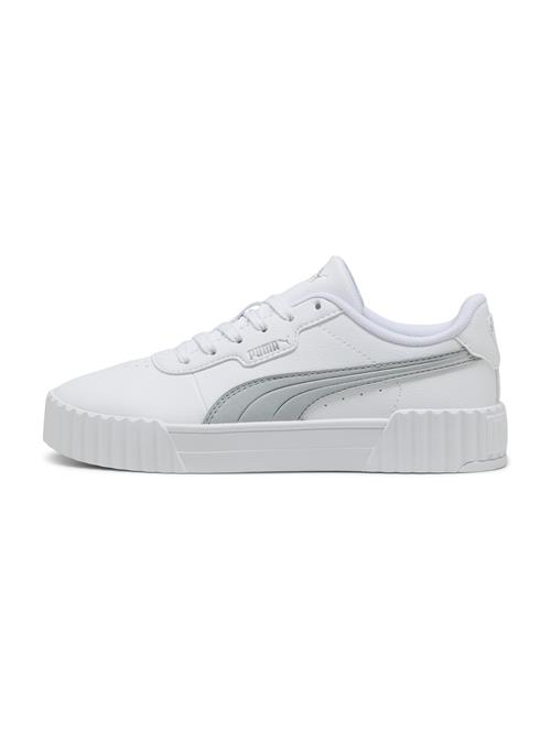 Se PUMA Sneaker low 'Carina 3.0'  grå / lysegrå / sølv / hvid ved About You