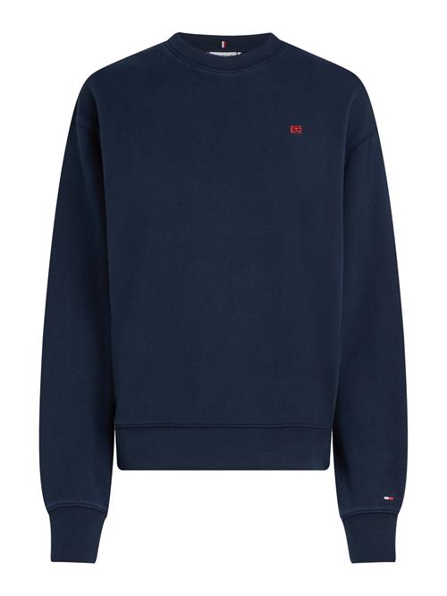 TOMMY HILFIGER Sweatshirt 'REG CONTRAST FLAG SWEATSHIRT'  blå