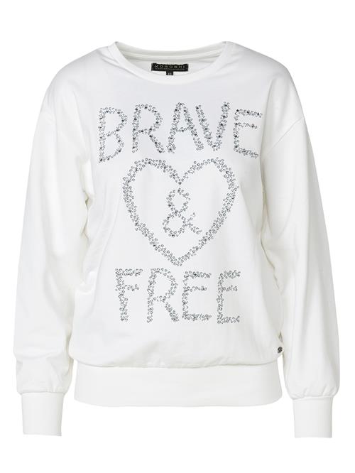 KOROSHI Sweatshirt  grå / offwhite