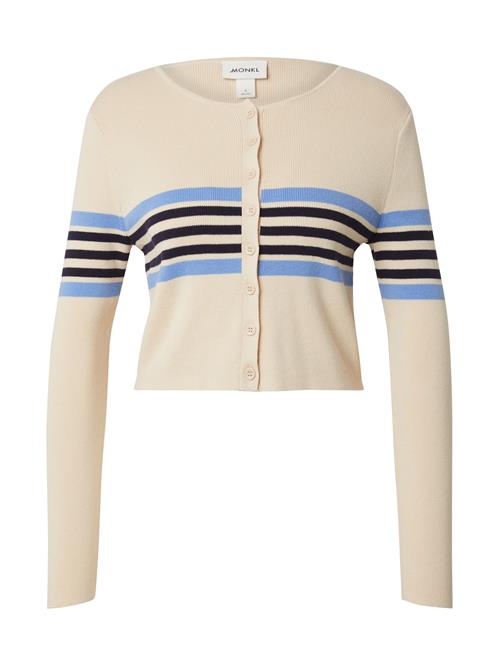 Se Monki Cardigan  beige / navy / himmelblå ved About You