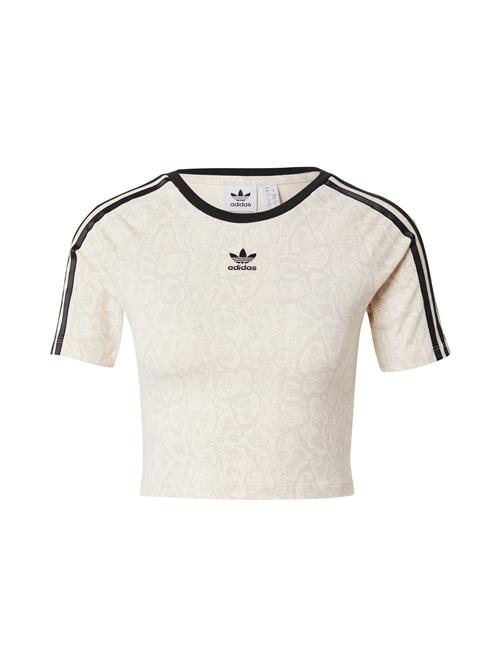 Se ADIDAS ORIGINALS Shirts 'Snake Baby'  sort / offwhite / uldhvid ved About You