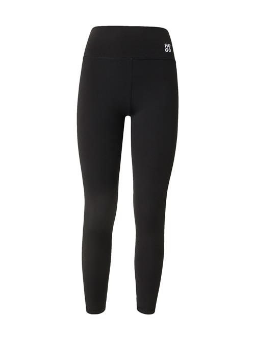 HUGO Leggings 'Noparda'  sort / hvid