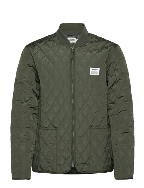 Quilted Zip Jacket Resteröds Green