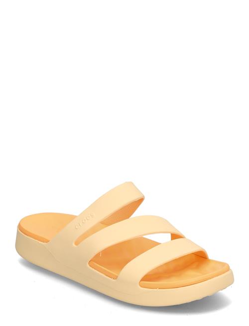 Getaway Strappy Crocs Yellow