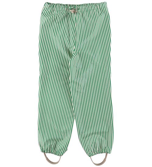 MarMar Regnbukser - PU - Olaf - Green Stripes