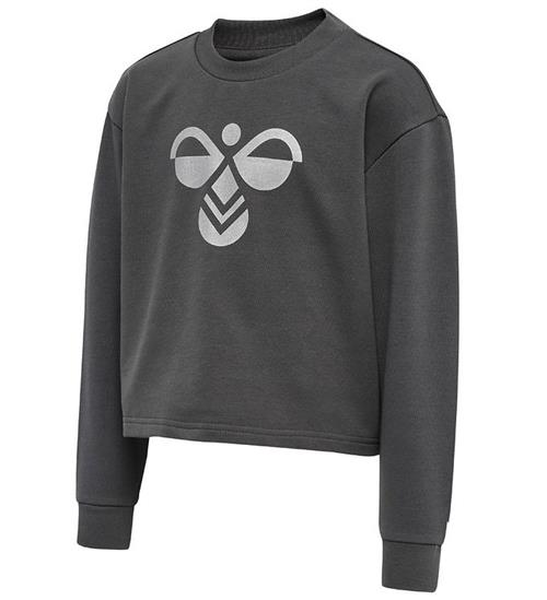 Hummel Sweatshirt - Cropped - hmlCinco - GrÃ¥