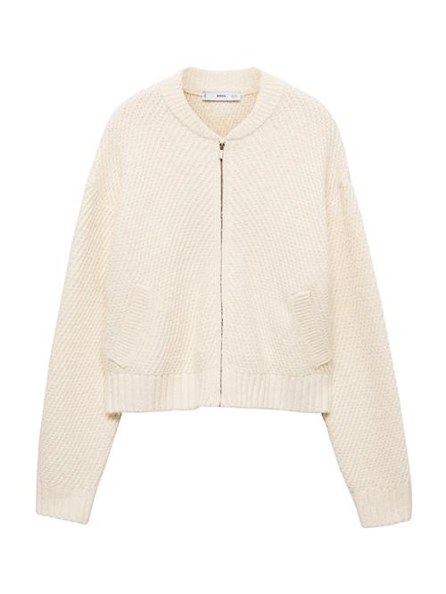 MANGO Cardigan 'Towel'  nude