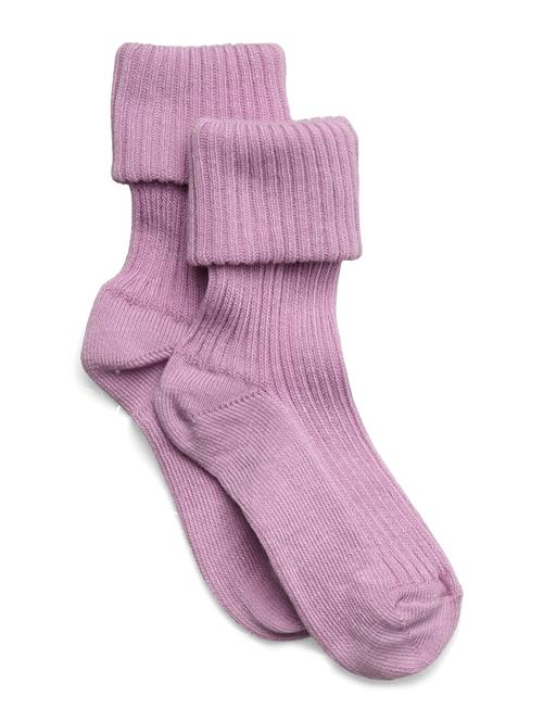 Cotton Rib Baby Socks Mp Denmark Pink