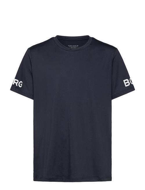 Se Borg T-Shirt Björn Borg Navy ved Booztlet