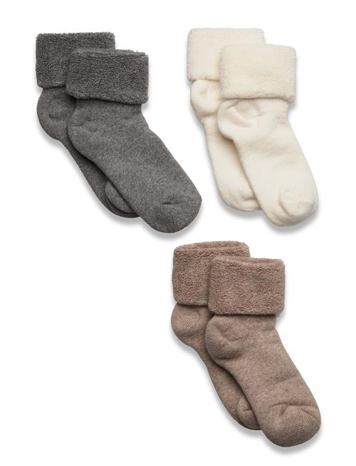 Cotton Baby Socks - 3-Pack Mp Denmark Beige