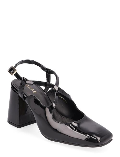 Reggie Onix Black Leather Pumps ALOHAS Black