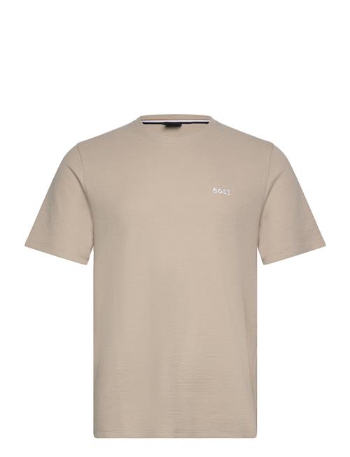 Waffle T-Shirt BOSS Beige