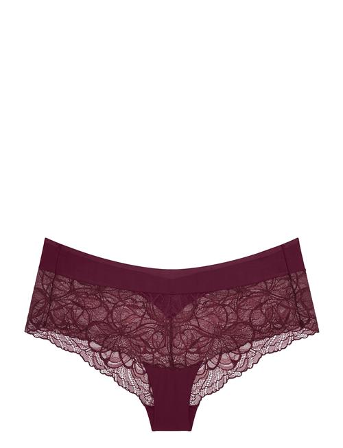 Body Make-Up Illusion Lace Shorty Triumph Burgundy