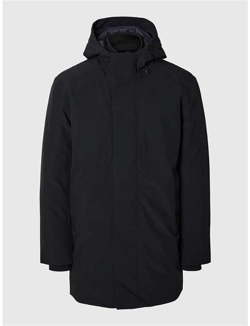 Slhfeist Tech Parka 2.0 Selected Homme Black