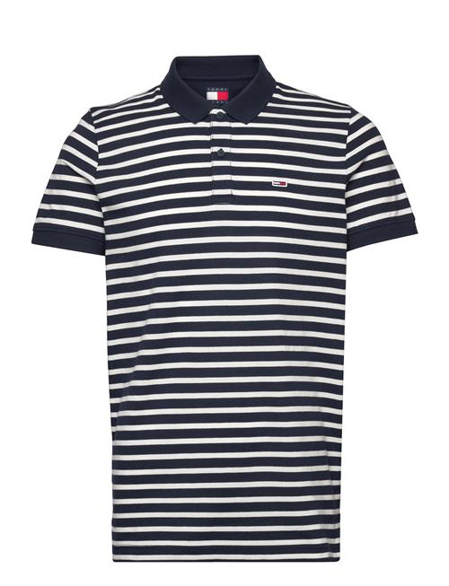 Tjm Slim Placket Polo Ext Tommy Jeans Navy