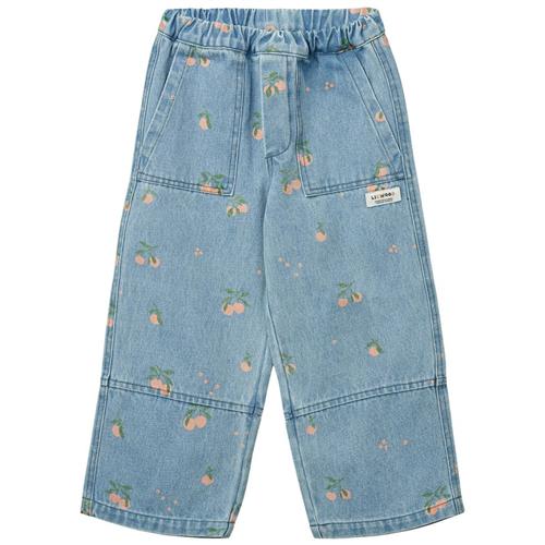 Liewood Cesar Denim-bukser Peach Light Blue Denim | Blå | 122 cm