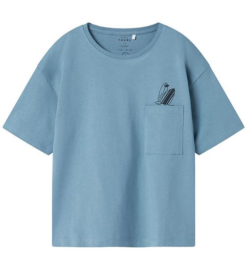 Se Name It Name it T-shirt - NkmVilian - Spring Lake/Surfboard ved KidsWorld