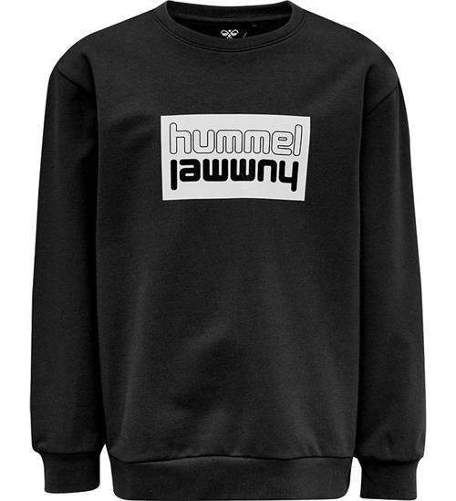 Se Hummel Sweatshirt - hmlDuo - Sort ved KidsWorld