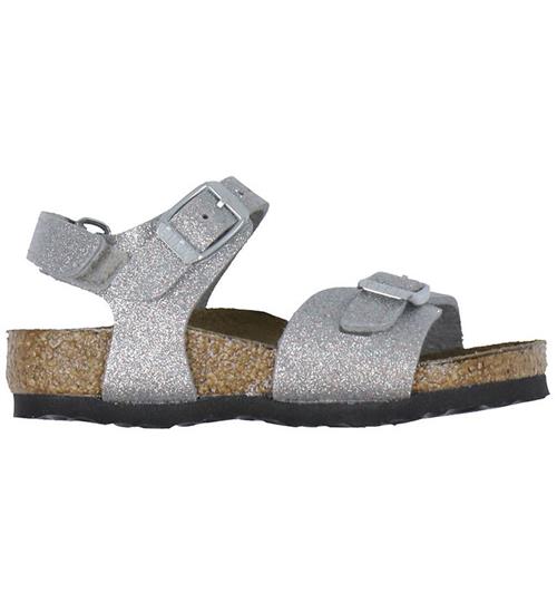 Birkenstock Sandaler - Rio AS Kids - Sparkling Silver