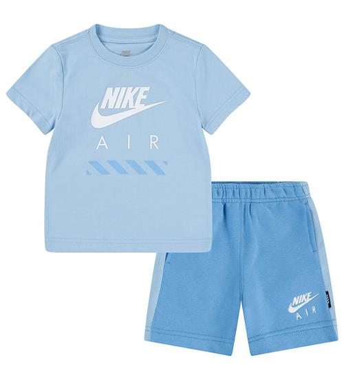 Nike ShortssÃ¦t - T-shirt/Shorts - University Blue