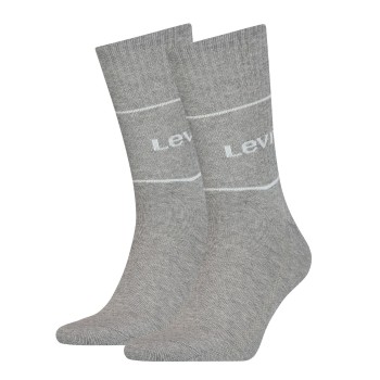 Levis Strømper 2P Organic Cotton Sock Grå Str 39/42