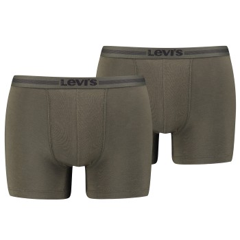 Levis 2P Tencel Boxer Brief Khaki lyocell XX-Large Herre