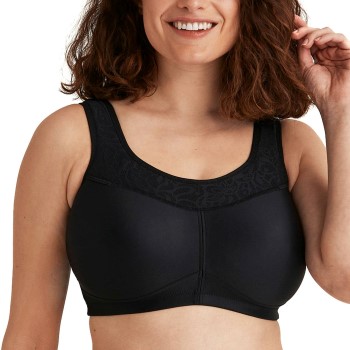 Miss Mary of Sweden Miss Mary Exhale Comfort T-shirt Sports Bra Bh Sort B 75 Dame