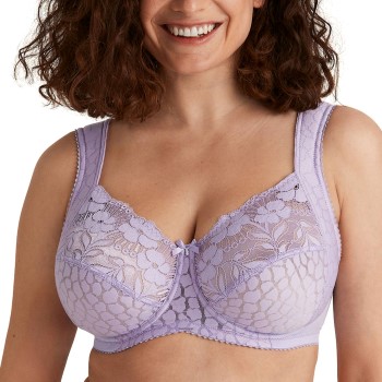 Miss Mary of Sweden Miss Mary Jacquard And Lace Underwire Bra Bh Lilla B 85 Dame