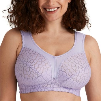 Miss Mary of Sweden Miss Mary Lovely Jacquard Soft Bra Bh Lilla B 85 Dame