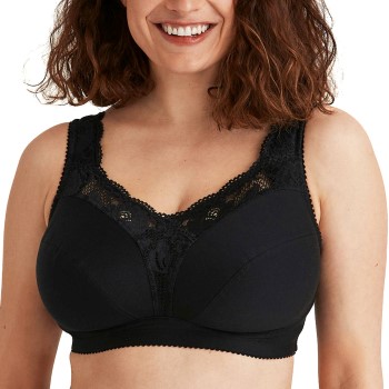 Miss Mary of Sweden Miss Mary Sense Wireless Bra Bh Sort D 75 Dame