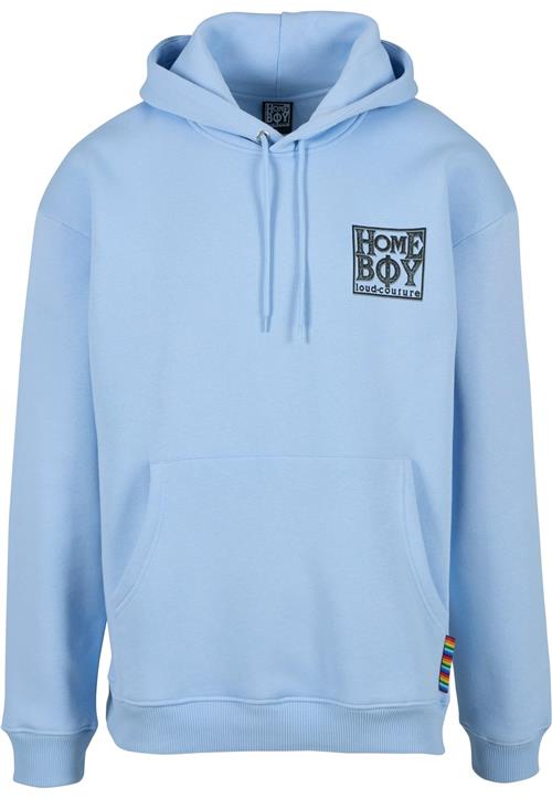 HOMEBOY Sweatshirt 'Old School'  lyseblå / sort