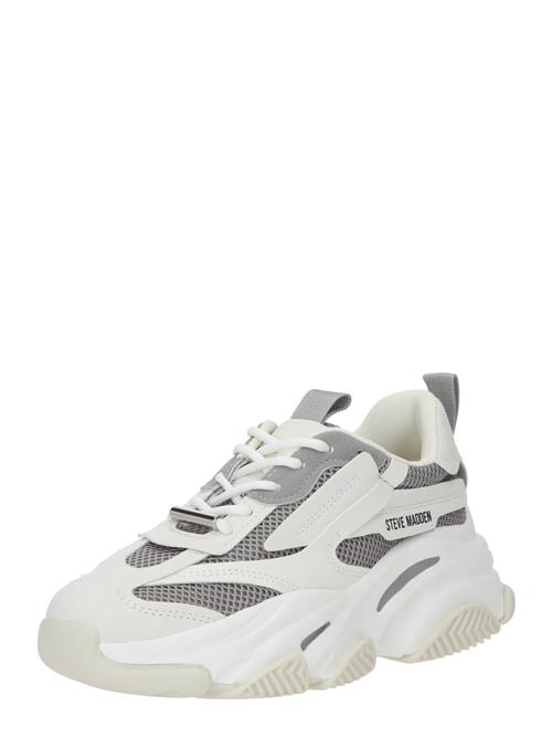 Se STEVE MADDEN Sneaker low 'Possession-E'  mørkegrå / offwhite ved About You