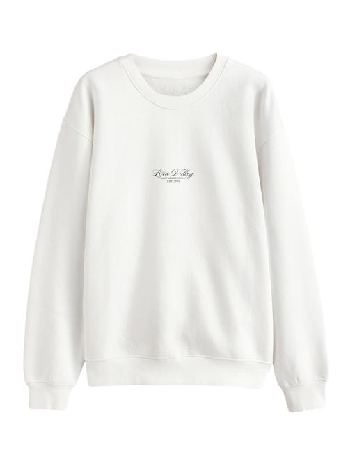 Next Sweatshirt  ecru / sort