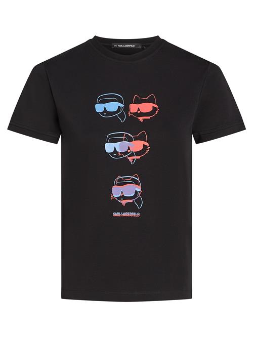 Karl Lagerfeld Shirts 'Ikon'  dueblå / lavendel / lys pink / sort