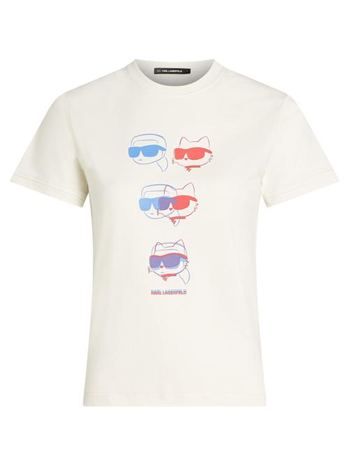 Karl Lagerfeld Shirts 'Ikon'  creme / himmelblå / lavendel / orange