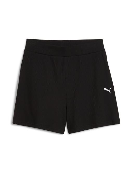 PUMA Sportsbukser 'Ess'  sort / hvid