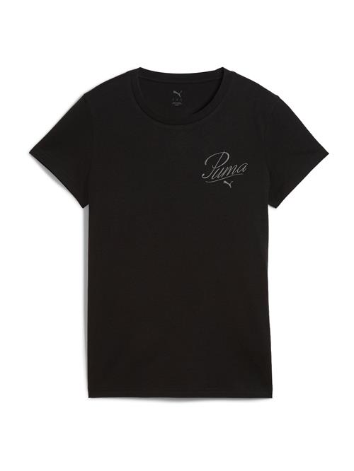 PUMA Funktionsbluse 'Ess'  grå / sort