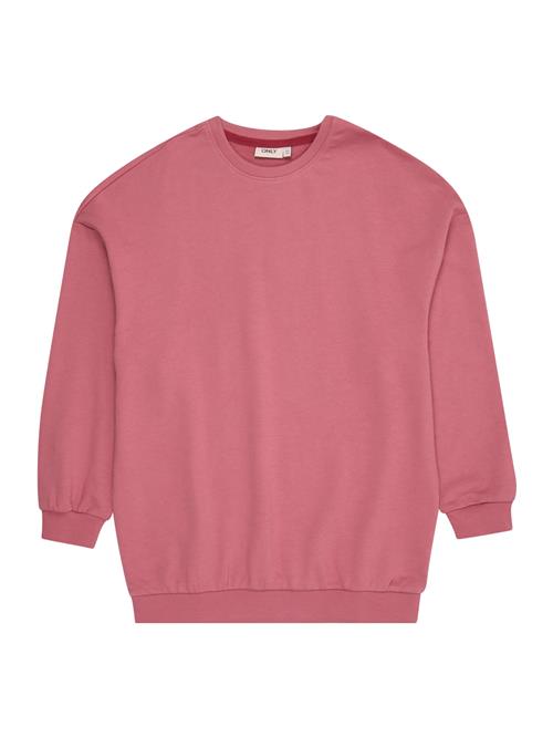 Se KIDS ONLY Sweatshirt 'KOGGEORGIA'  magenta / mørkerød ved About You