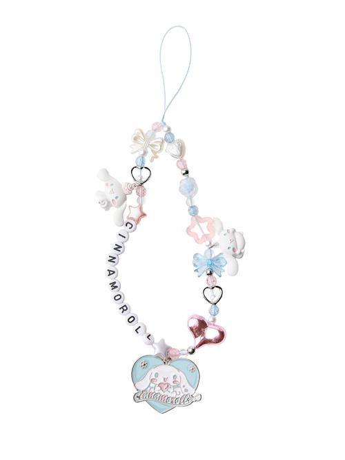 Bershka Pendant 'CINNAMOROLL'  blå / pink / sort / hvid